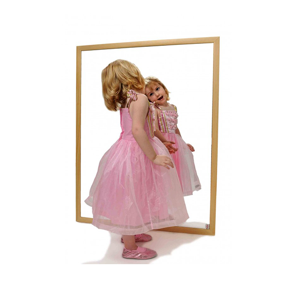 Espejo infantil irrompible (100 x 65 cm.) - Librería ITES