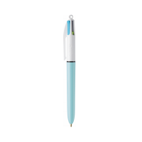 BOLIGRAFO BIC CUATRO COLORES CON GRIP COLORES PASTEL PUNTA 1 MM